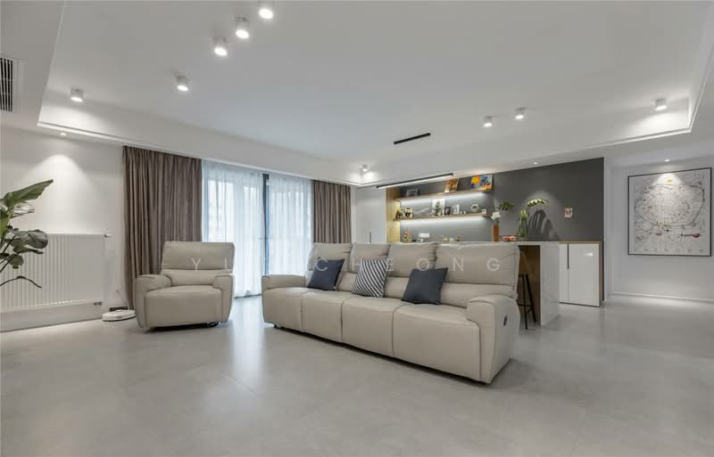 Servis Apartment untuk Dijual di The Tropika - Yue Cheong - Living Room - PropertyGuru.com.my