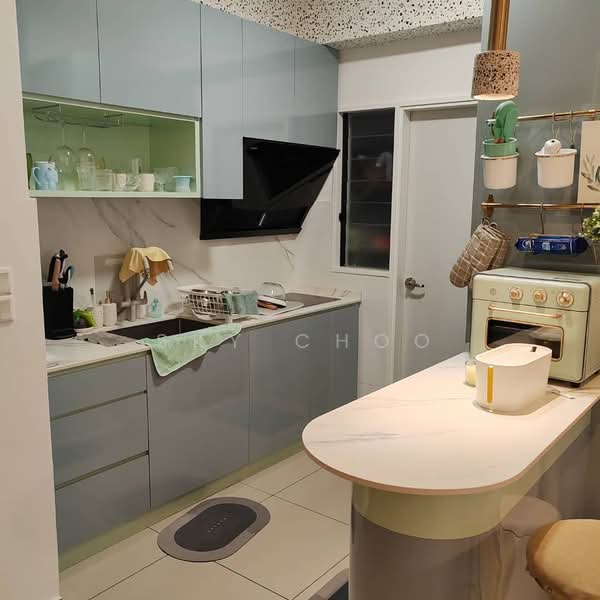 Service Residence for Sale at Akasa - Sky Choo - Kitchen - PropertyGuru.com.my
