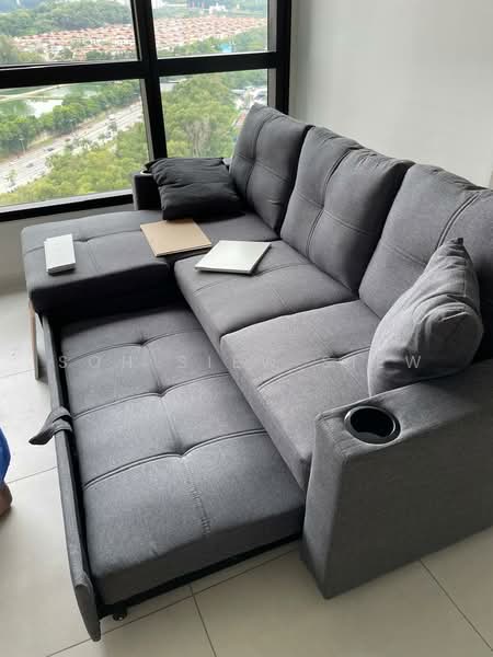 Service Residence for Rent at Ativo Suites @ Damansara Avenue - Soh Siew Siew - Living Room - PropertyGuru.com.my