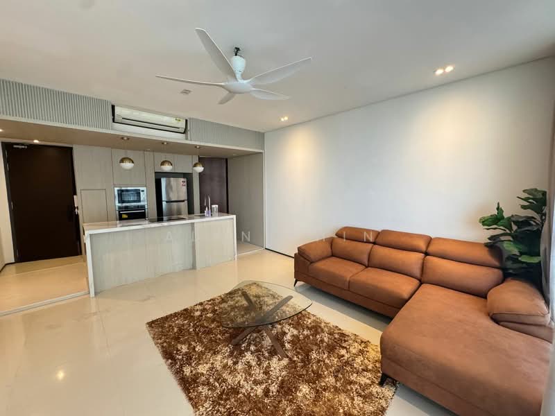 Kondominium untuk Disewa di The Fennel - Alan Chin - Living Room - PropertyGuru.com.my