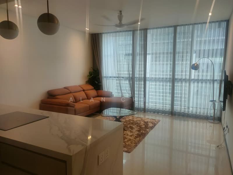 Kondominium untuk Disewa di The Fennel - Alan Chin - Living Room - PropertyGuru.com.my