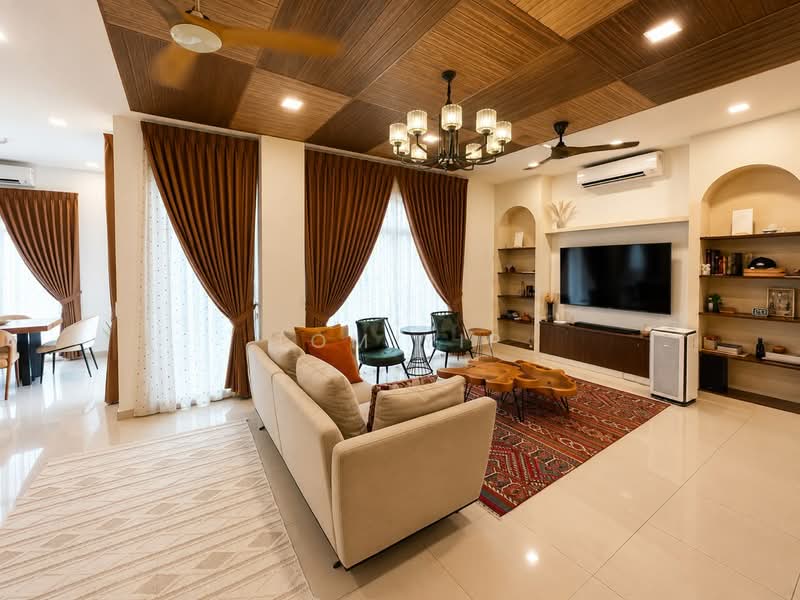 Cluster House for Sale in Eco Grandeur (Puncak Alam) - Tom Yip - Living Room - PropertyGuru.com.my