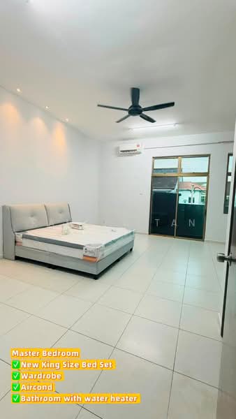 Rumah Teres 2 Tingkat untuk Disewa di Taman Paya Rumput Utama (Paya Rumput) - Ramona Tan - Master Bedroom - PropertyGuru.com.my