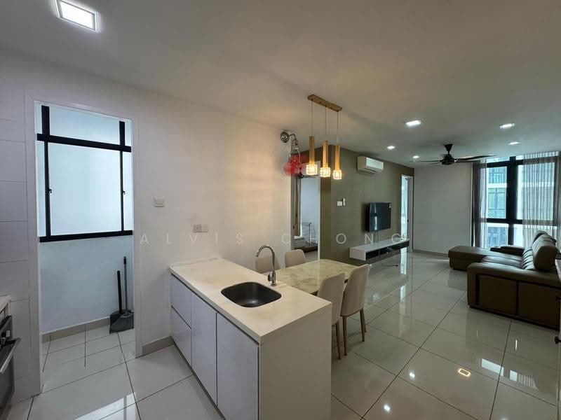 Service Residence for Rent at H2O Residences - Alvis Chong - Living Room - PropertyGuru.com.my