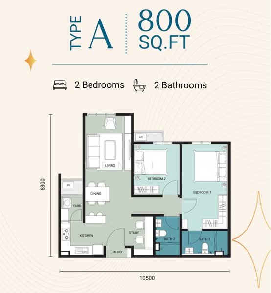 Kediaman Servis untuk Dijual di Teja @ Subang Jaya City Centre (SJCC) - HENRI . - PropertyGuru.com.my