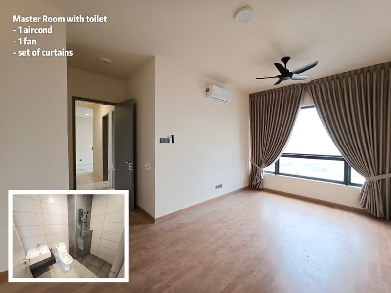 Servis Apartment untuk Disewa di The Era @ Duta North - Leslie Kua - Master Bedroom - PropertyGuru.com.my
