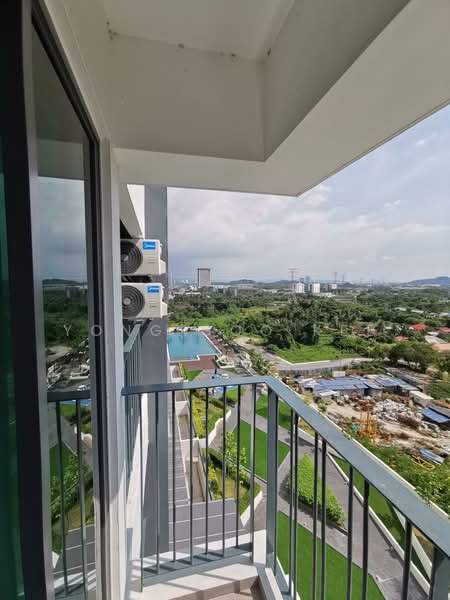 Service Residence for Rent at Meritus Residensi - Yong Soo Kee - Balcony - PropertyGuru.com.my