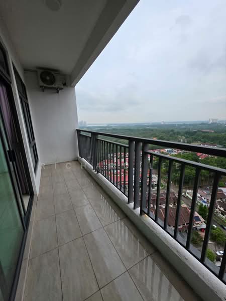 Servis Apartment untuk Disewa di Sky Loft Premium Suites - Richard Lee - Balcony - PropertyGuru.com.my