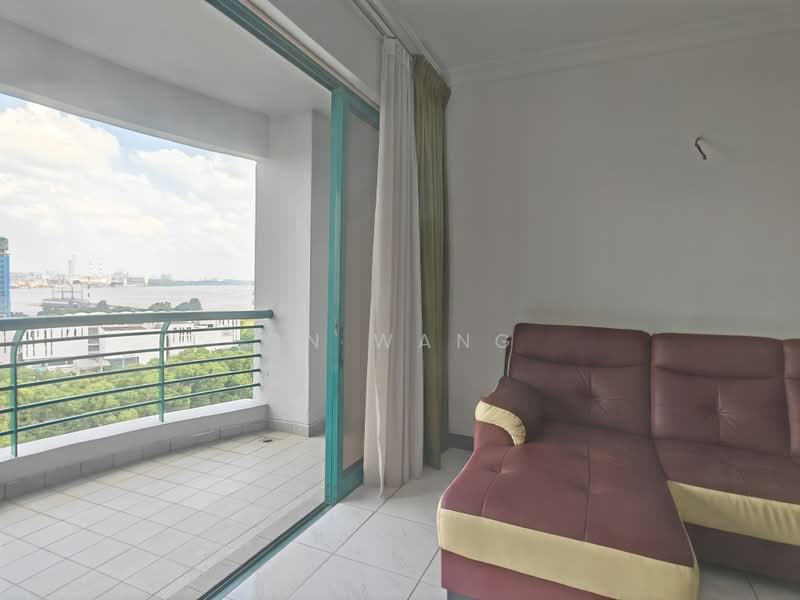 Condominium for Sale at The Straits View Condominium - CN Wang - Balcony - PropertyGuru.com.my