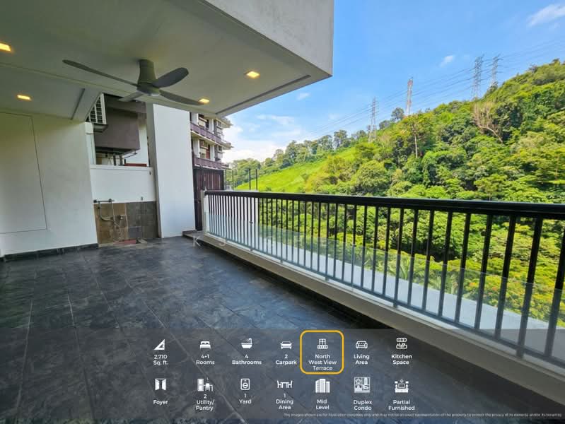 Kondominium untuk Disewa di Armanee Terrace - KS Chen - Terrace - PropertyGuru.com.my