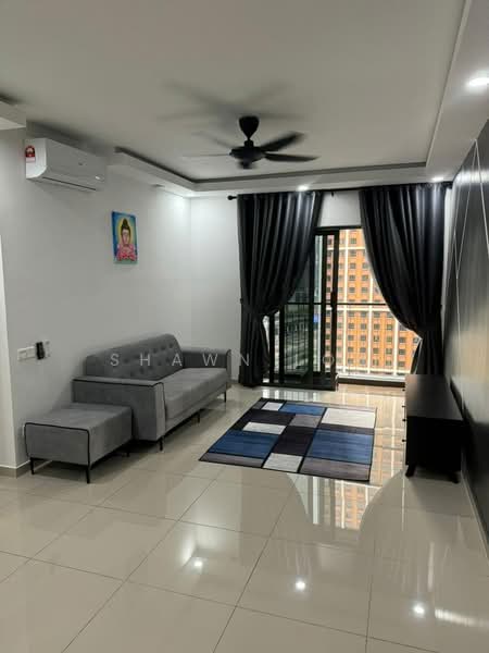 Service Residence for Rent at D'Quince Residences - Shawn Loh - Living Room - PropertyGuru.com.my