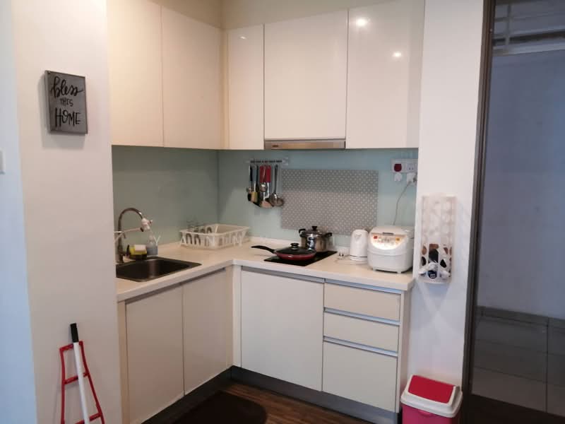 Servis Apartment untuk Disewa di Zen Suites @ Zetapark - Yanny Siow - Kitchen - PropertyGuru.com.my