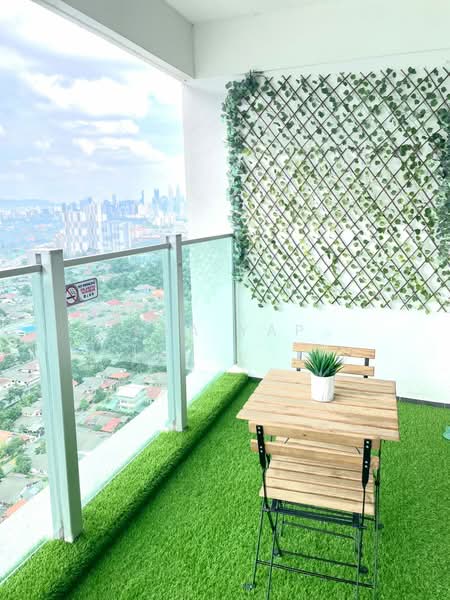 Servis Apartment untuk Disewa di Maxim Citylights @ Sentul KL - Eva Yap - Balcony - PropertyGuru.com.my