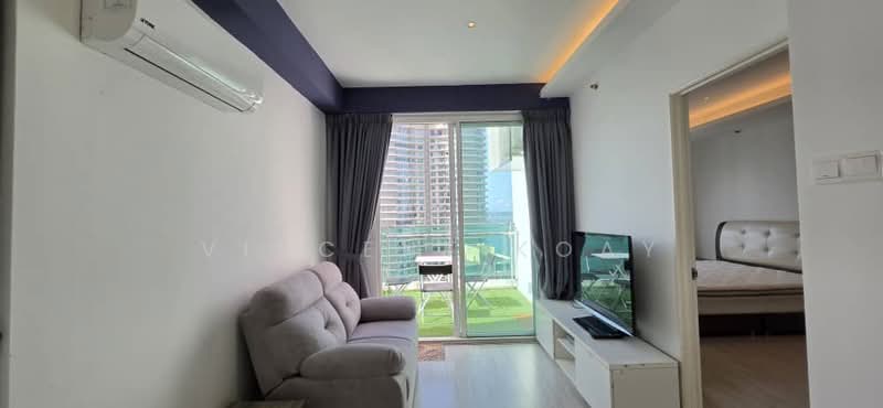 Kondominium untuk Disewa di Mansion One - Vincent Koay - Living Room - PropertyGuru.com.my