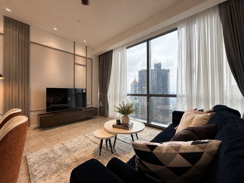 Servis Apartment untuk Disewa di SO Sofitel Kuala Lumpur Residences - Sam Ho - Living Room - PropertyGuru.com.my