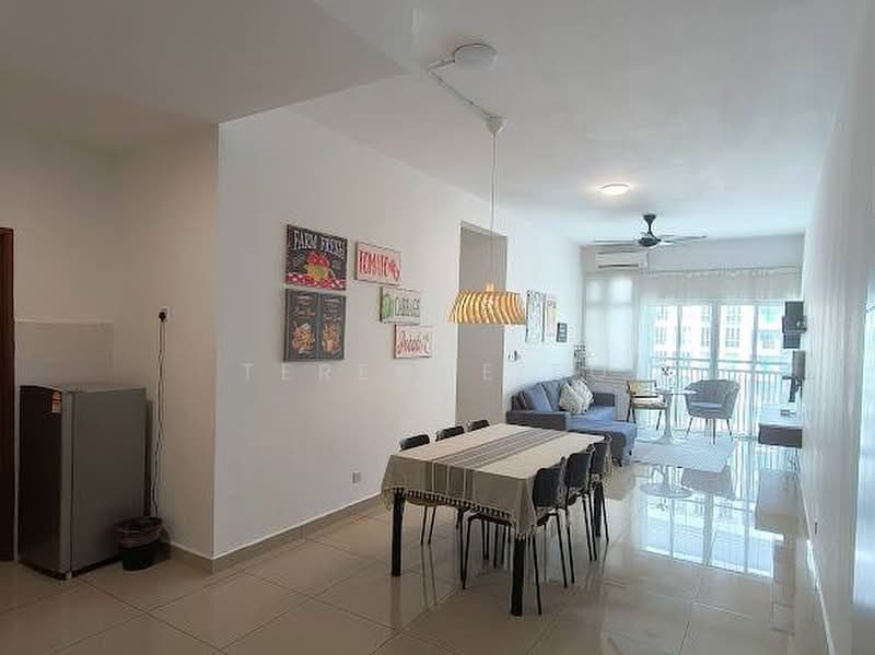 Service Residence for Rent at Meridin Bayvue Serviced Apartment - Terence Eo - Living Room - PropertyGuru.com.my