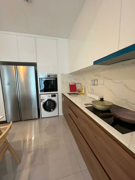 Servis Apartment untuk Disewa di Core Residence @ TRX - Sam Ho - Kitchen - PropertyGuru.com.my