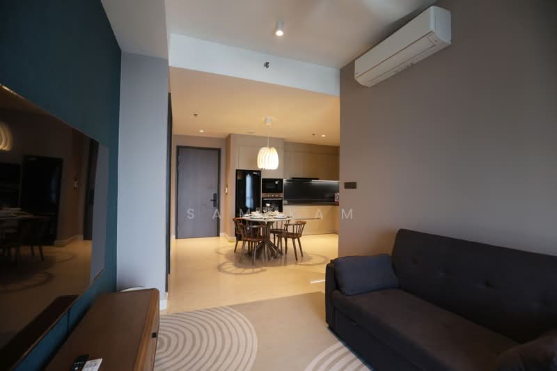 Servis Apartment untuk Dijual di Marriott Residence @ Gurney - Sam Kam - Living Room - PropertyGuru.com.my