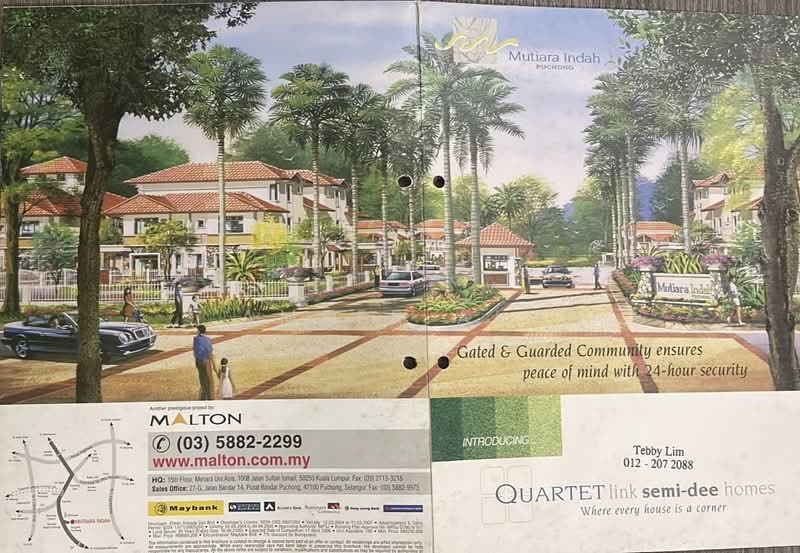 Semi-Detached House for Sale in Taman Mutiara Indah (Puchong) - Ameer Ali - PropertyGuru.com.my