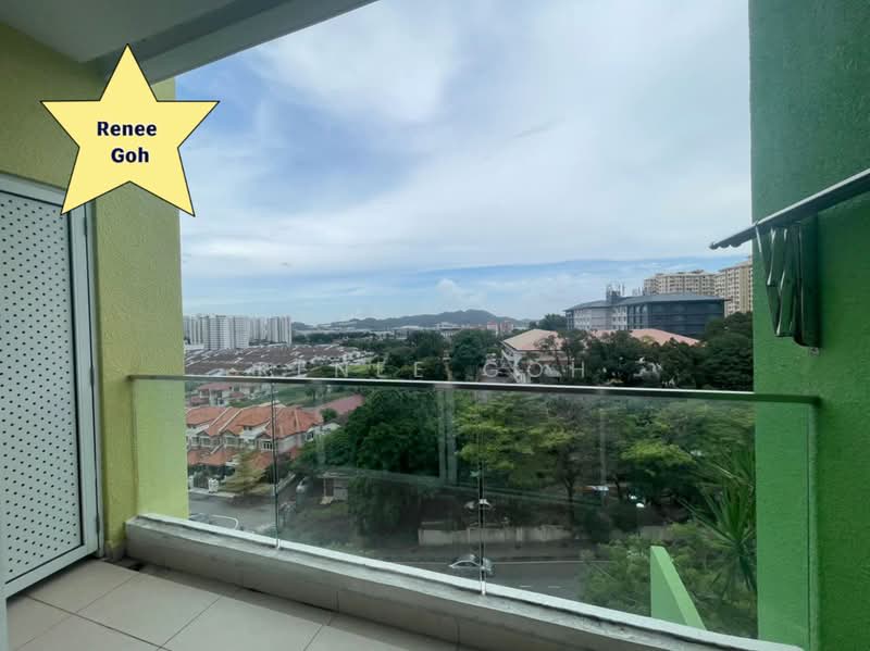 Service Residence for Sale at Setia Tri-angle - Renee Goh - Balcony - PropertyGuru.com.my
