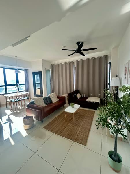 Servis Apartment untuk Disewa di Paisley @ Tropicana Metropark - Jason Chee - Living Room - PropertyGuru.com.my