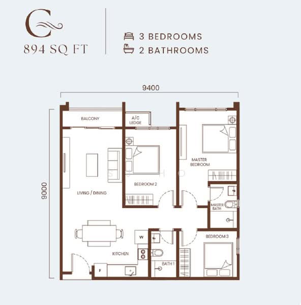 Servis Apartment untuk Dijual di Andabreeze Residences - SJ Ho - PropertyGuru.com.my