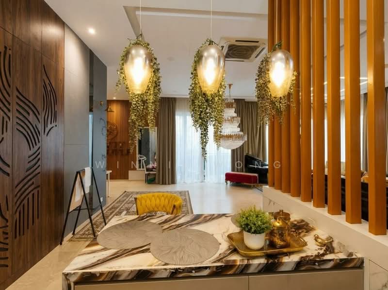 Zero-Lot Bungalow for Rent in Cyberjaya (Selangor) - Winnie Wong - Living Room - PropertyGuru.com.my