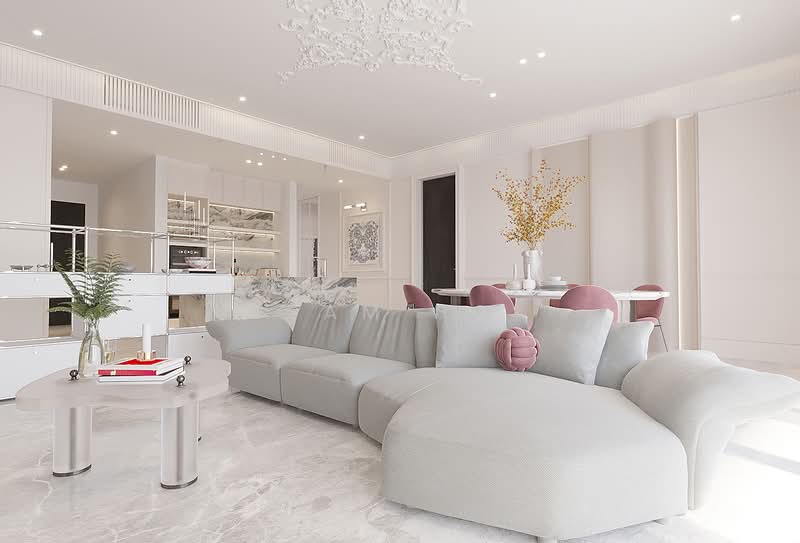 Kondominium untuk Dijual di Setia Sky Seputeh - Sam Ho - Living Room - PropertyGuru.com.my