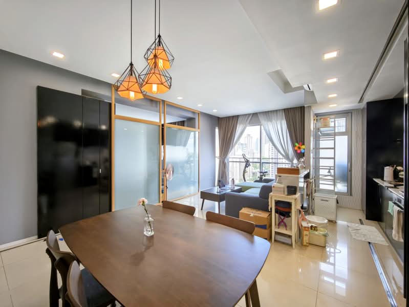 Service Residence for Sale at Verve Suites - MEI LOW - Living Room - PropertyGuru.com.my