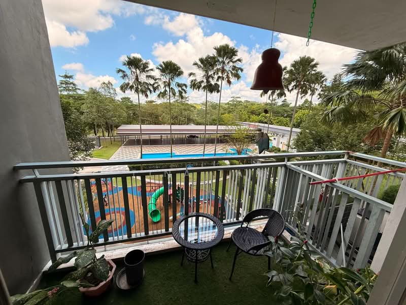 Pangsapuri untuk Disewa di Idaman Residence - Tina Tan - Balcony - PropertyGuru.com.my