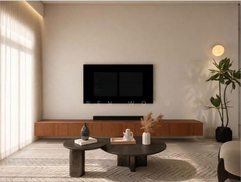 Service Residence for Rent at Met 1 Residences - Caren Wong - Living Room - PropertyGuru.com.my
