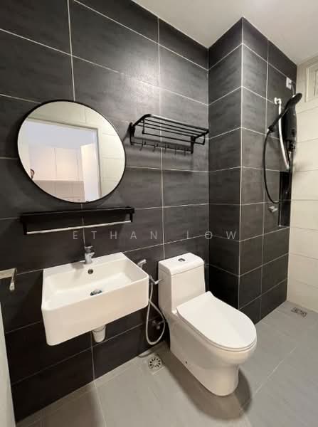 Service Residence for Sale at Alanis Residence - Ethan Low - Bathroom - PropertyGuru.com.my