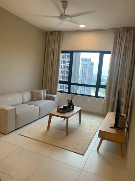 Servis Apartment untuk Disewa di The Tropika - Harry H. Hassan - Living Room - PropertyGuru.com.my