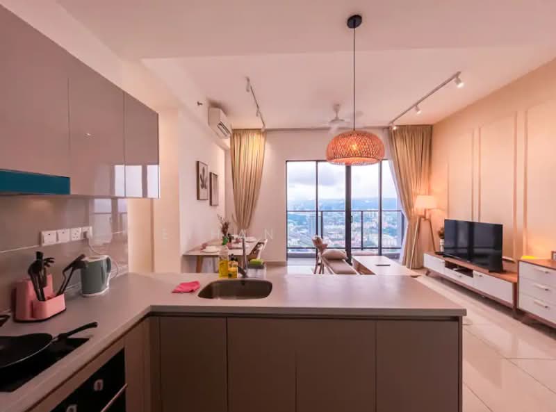 Servis Apartment untuk Dijual di Anja Residences - Ethan Low - Kitchen - PropertyGuru.com.my