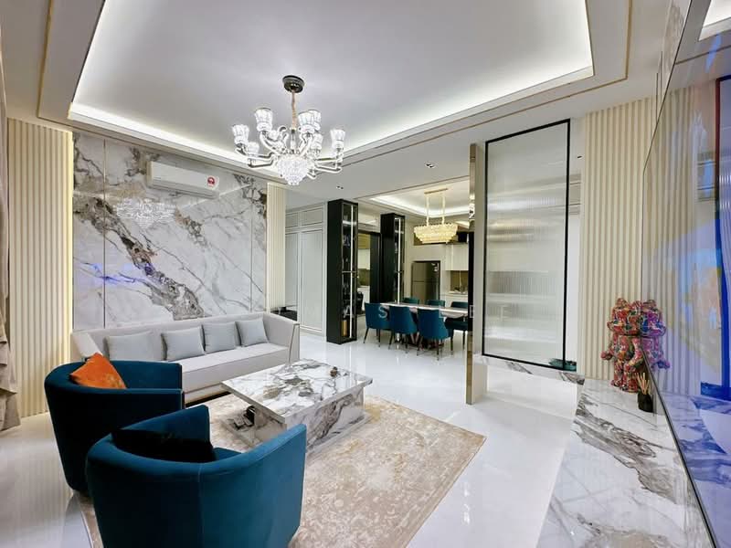 Service Residence for Sale at Oxford Residences @ Pavilion Embassy - thomas lee - Living Room - PropertyGuru.com.my