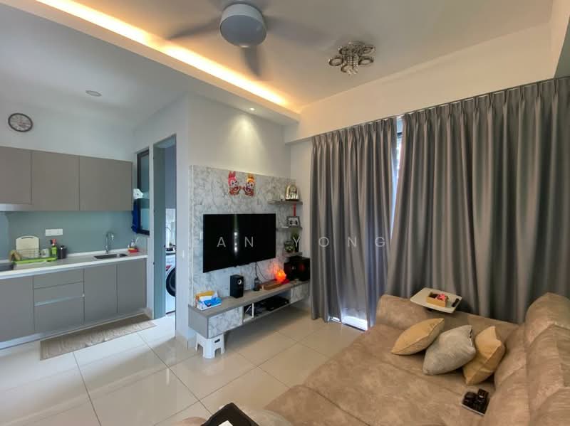 Servis Apartment untuk Disewa di Fortune Centra - Sean Yong - Living Room - PropertyGuru.com.my