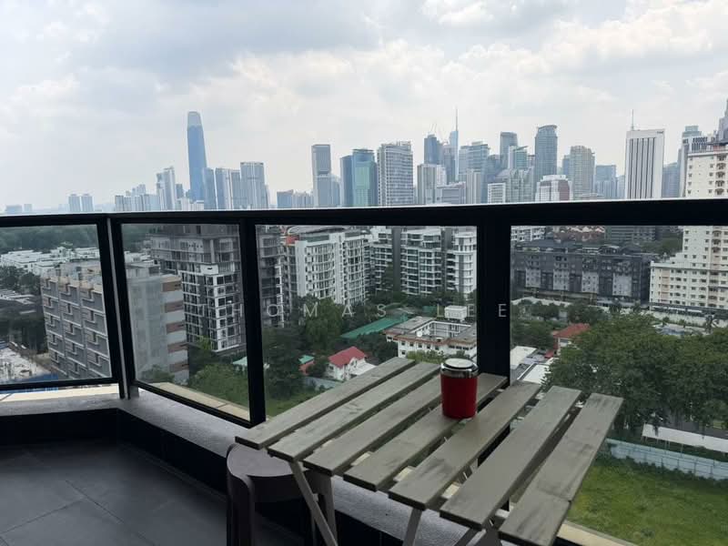 Service Residence for Sale at The Atrium - thomas lee - Balcony - PropertyGuru.com.my