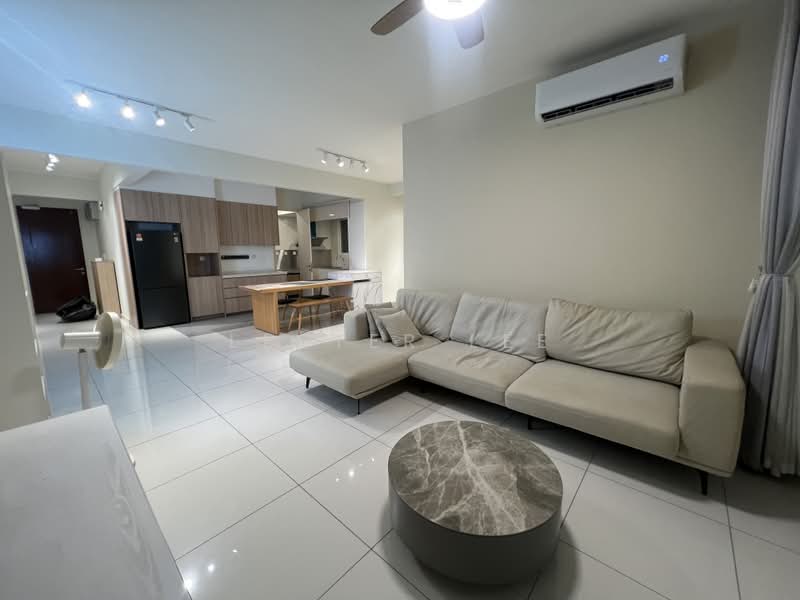 Kondominium untuk Disewa di 28 Dutamas - Lester Lee - Living Room - PropertyGuru.com.my