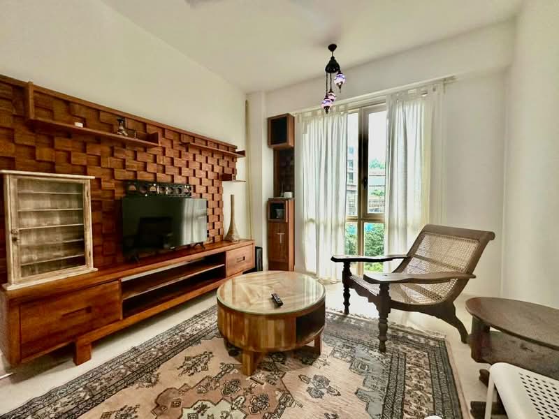 Service Residence for Rent at Afiniti Residences - CS Tan - Living Room - PropertyGuru.com.my
