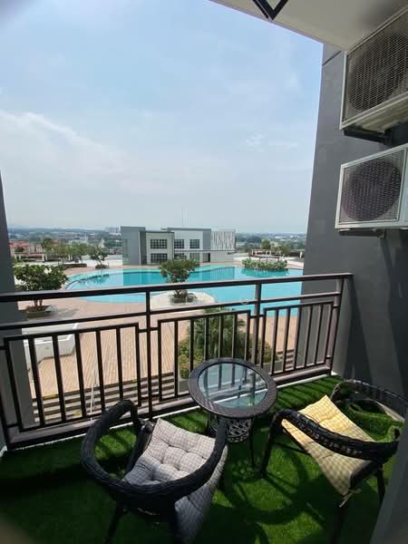 Servis Apartment untuk Dijual di SKS Habitat - Yucong . - Balcony - PropertyGuru.com.my