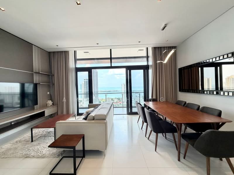 Kondominium untuk Disewa di Moulmein Rise - Amber Hang - Living Room - PropertyGuru.com.my