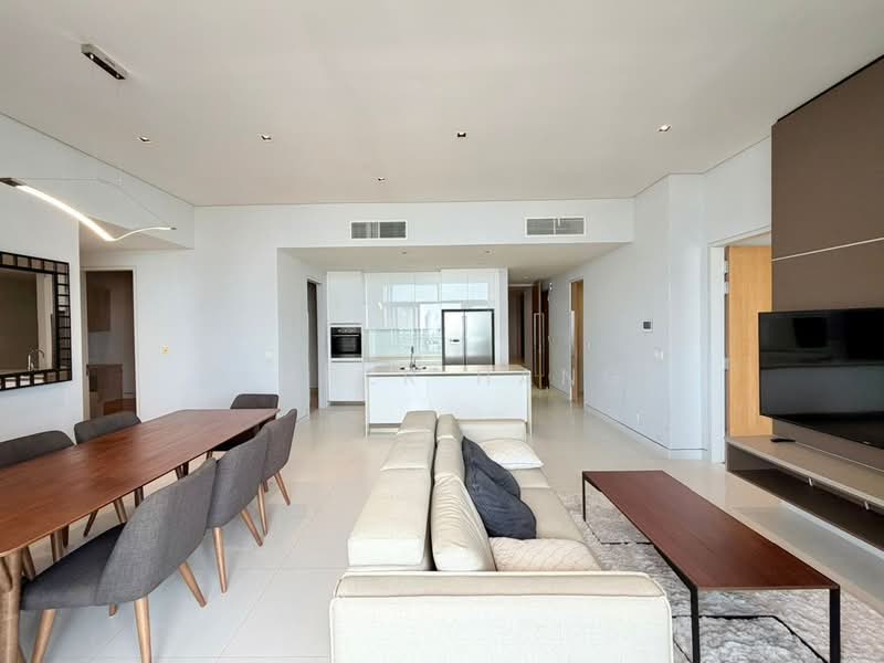 Kondominium untuk Disewa di Moulmein Rise - Amber Hang - Living Room - PropertyGuru.com.my