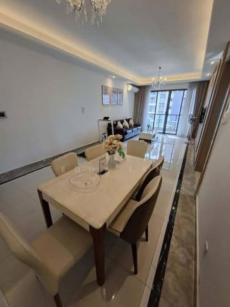 Condominium for Sale at R&F Princess Cove Phase 2-Seine Region - Eddy Tan - Living Room - PropertyGuru.com.my