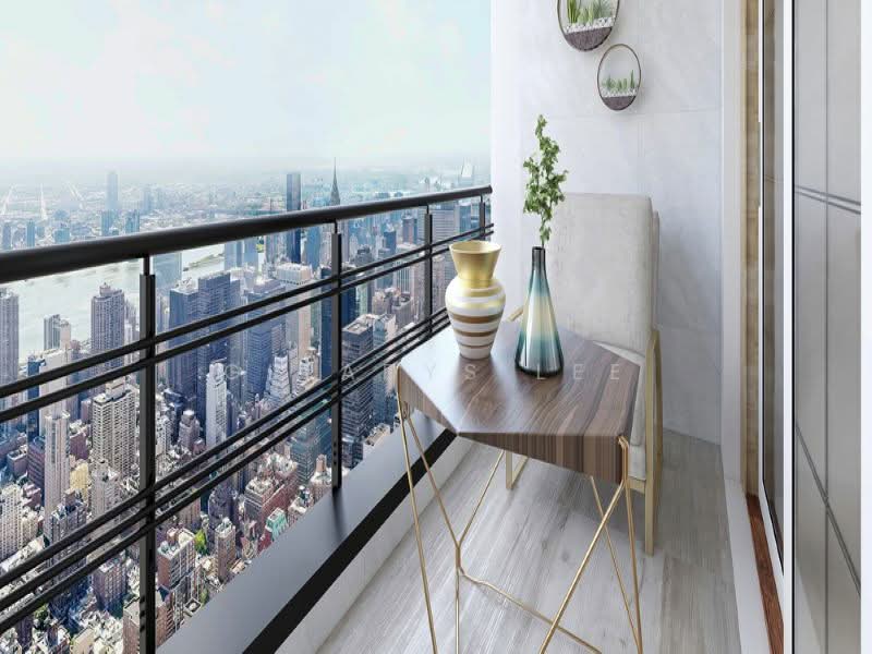 Servis Apartment untuk Dijual di D'Sini Residences - Glladys Lee - Balcony - PropertyGuru.com.my