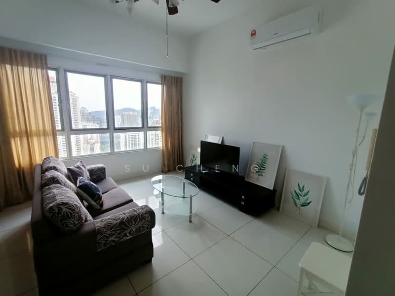 Kondominium untuk Disewa di Tiffani Kiara - Su Cheng - Living Room - PropertyGuru.com.my