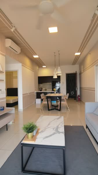 Service Residence for Rent at Setia City Residences - Eve Wong - Living Room - PropertyGuru.com.my