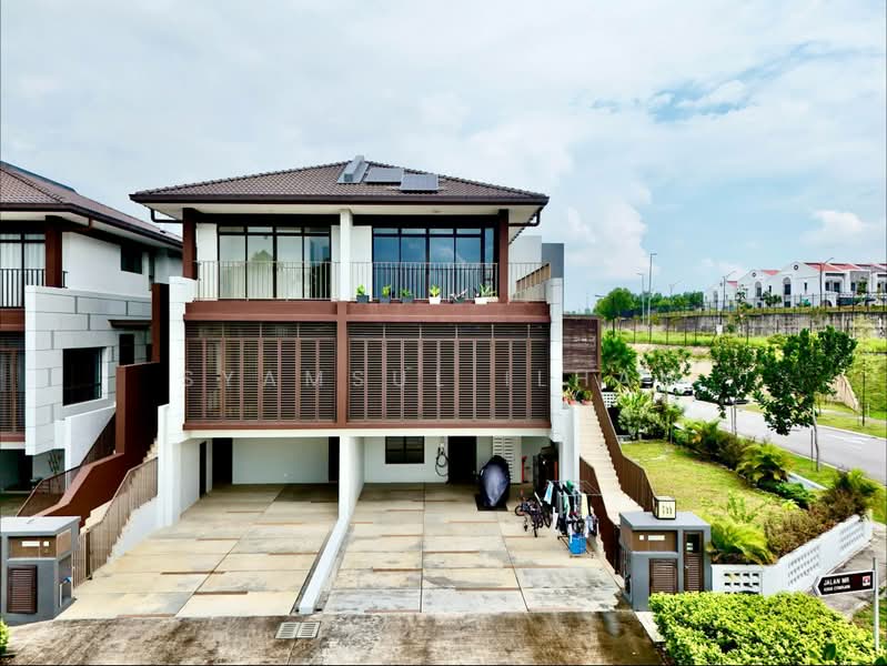 3-storey Terraced House for Sale in Cyberjaya (Selangor) - Syamsul Ilham - Exterior - PropertyGuru.com.my