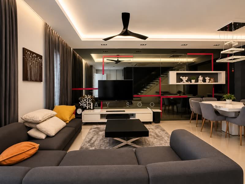 2-storey Terraced House for Rent in Setia Alam (Selangor) - Ray Soo - Living Room - PropertyGuru.com.my