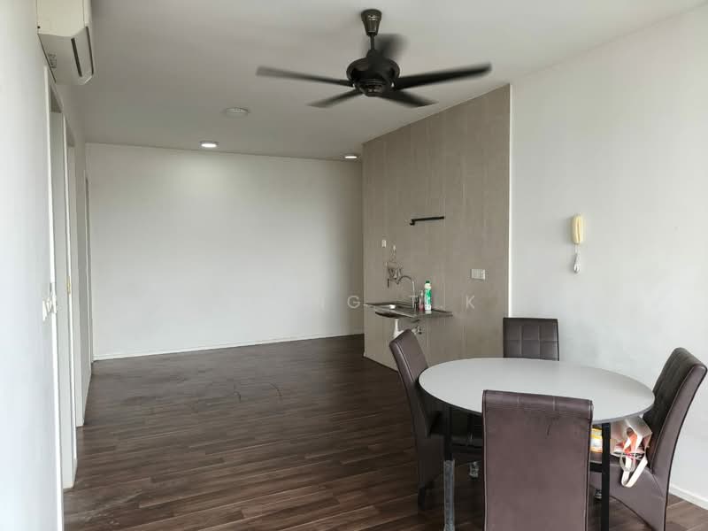 Servis Apartment untuk Disewa di Geo Bukit Rimau - Khong T.K - Open Concept (Living, Dining & Kitchen) - PropertyGuru.com.my