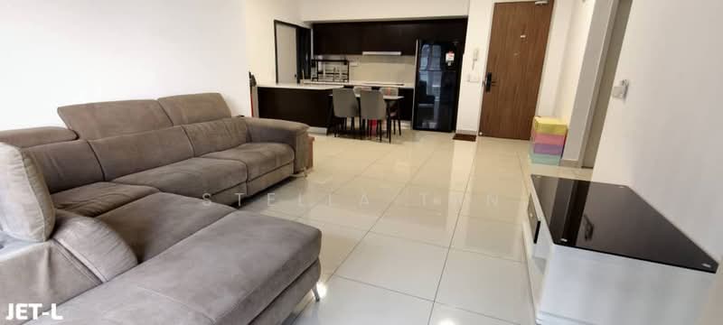 Service Residence for Rent at Setia City Residences - Stella Tan - Living Room - PropertyGuru.com.my